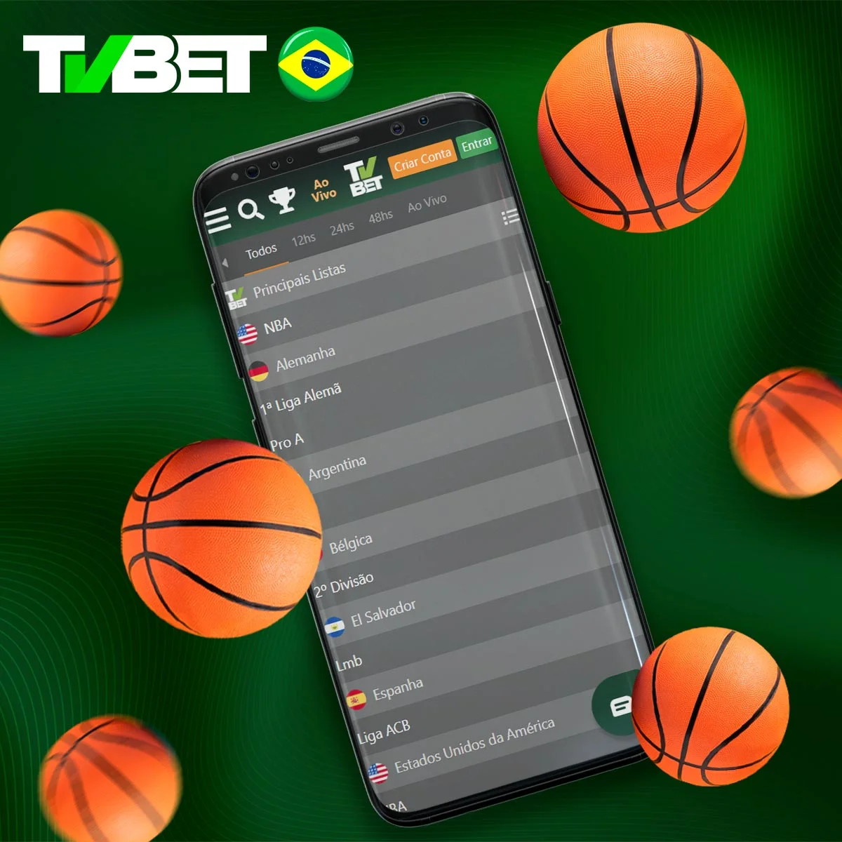 Como funcionam as apostas de basquete do TVbet?