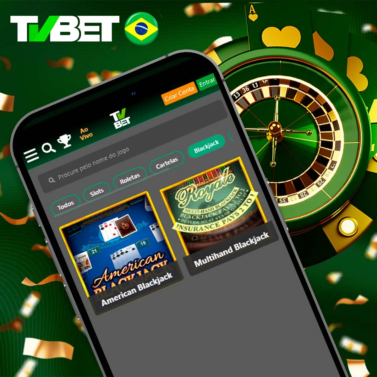 Blackjack no TVBet Casino