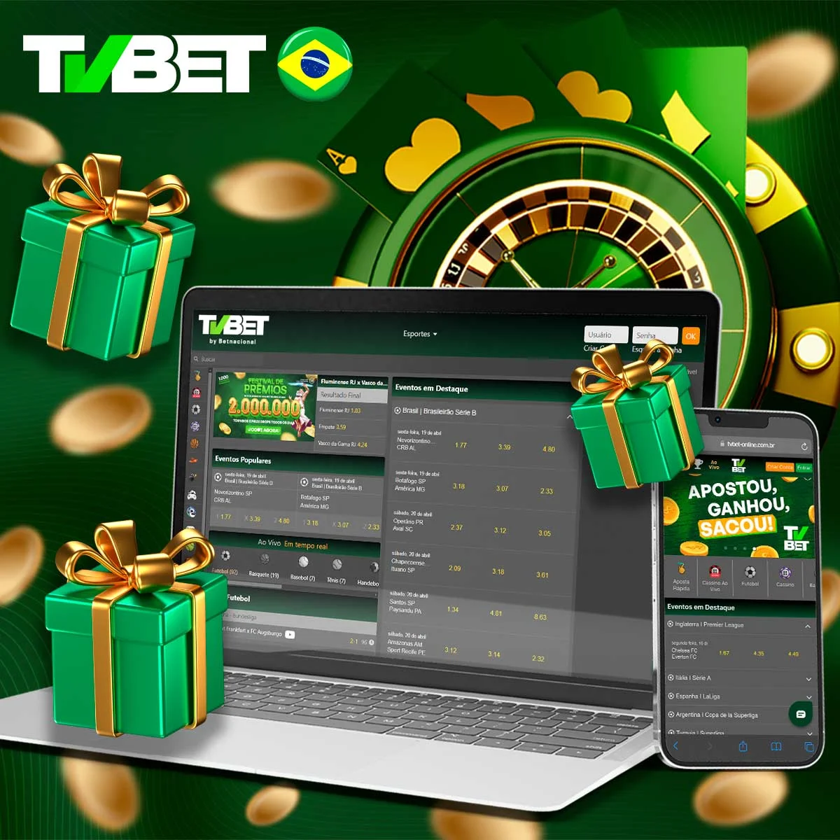 Termos e Condições do Bónus de Boas-Vindas do TVbet Casino