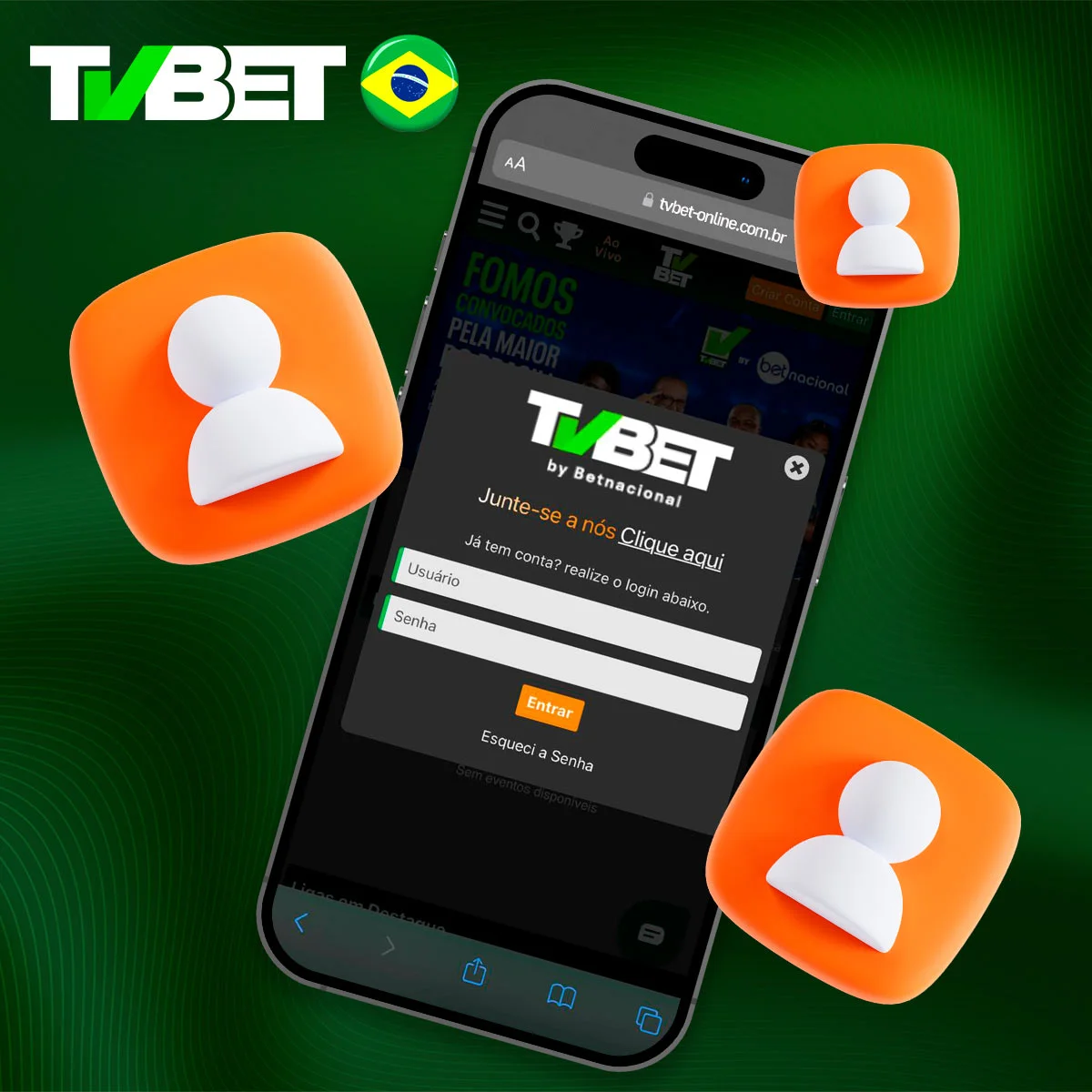 O que é necessário para entrar na plataforma TVbet?