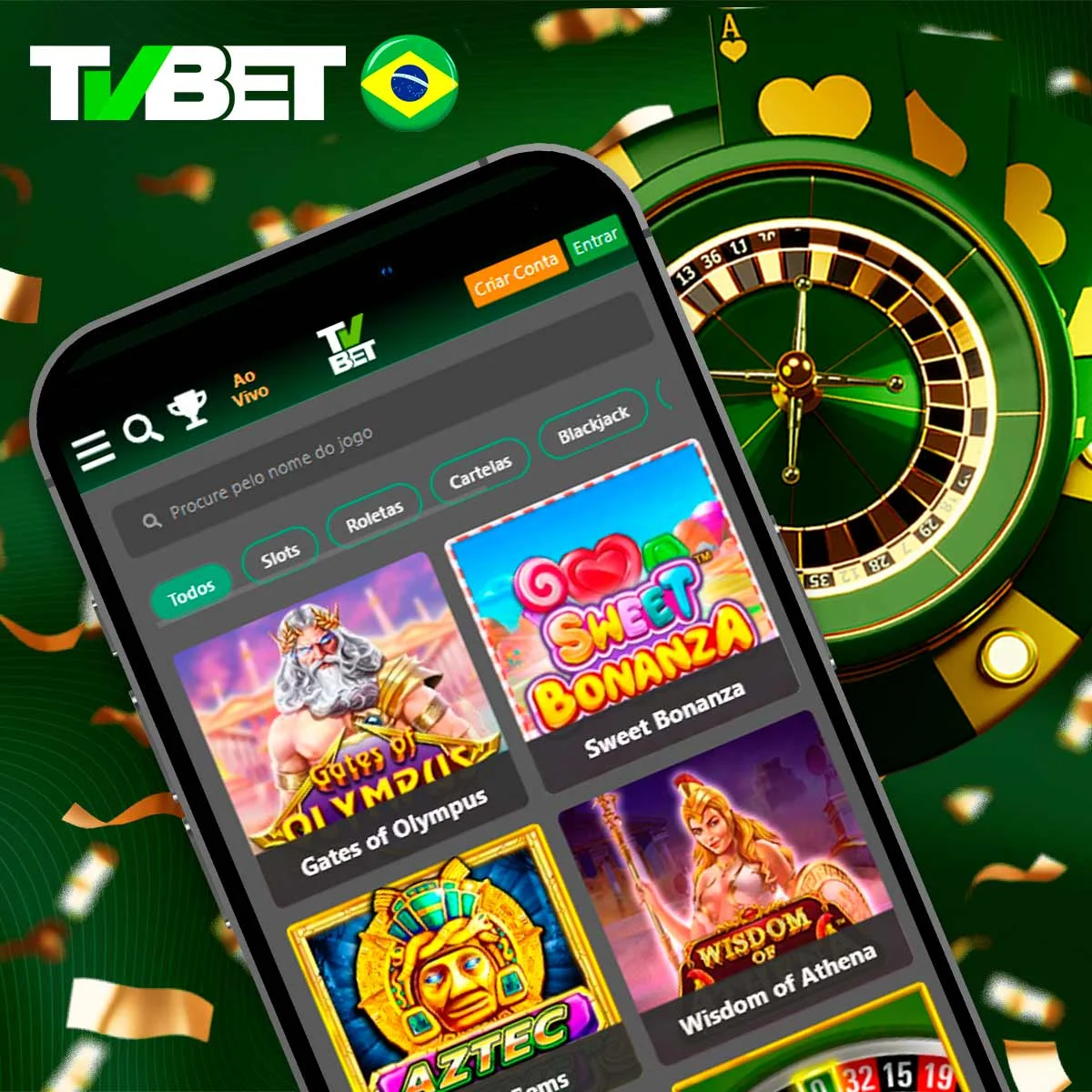 Slots no TVBet Casino